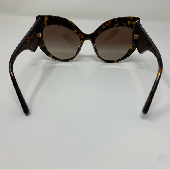 Dolce and Gabbana Jeweled Tortoise Sunglasses - Picture 5 of 8